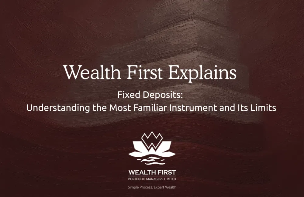 Fixed Deposits: Understanding the Most Familiar Instrument and Its Limits