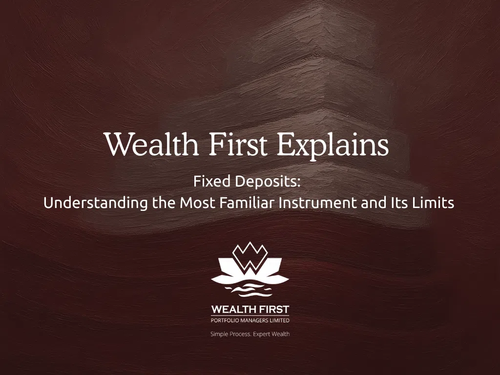 Fixed Deposits: Understanding the Most Familiar Instrument and Its Limits