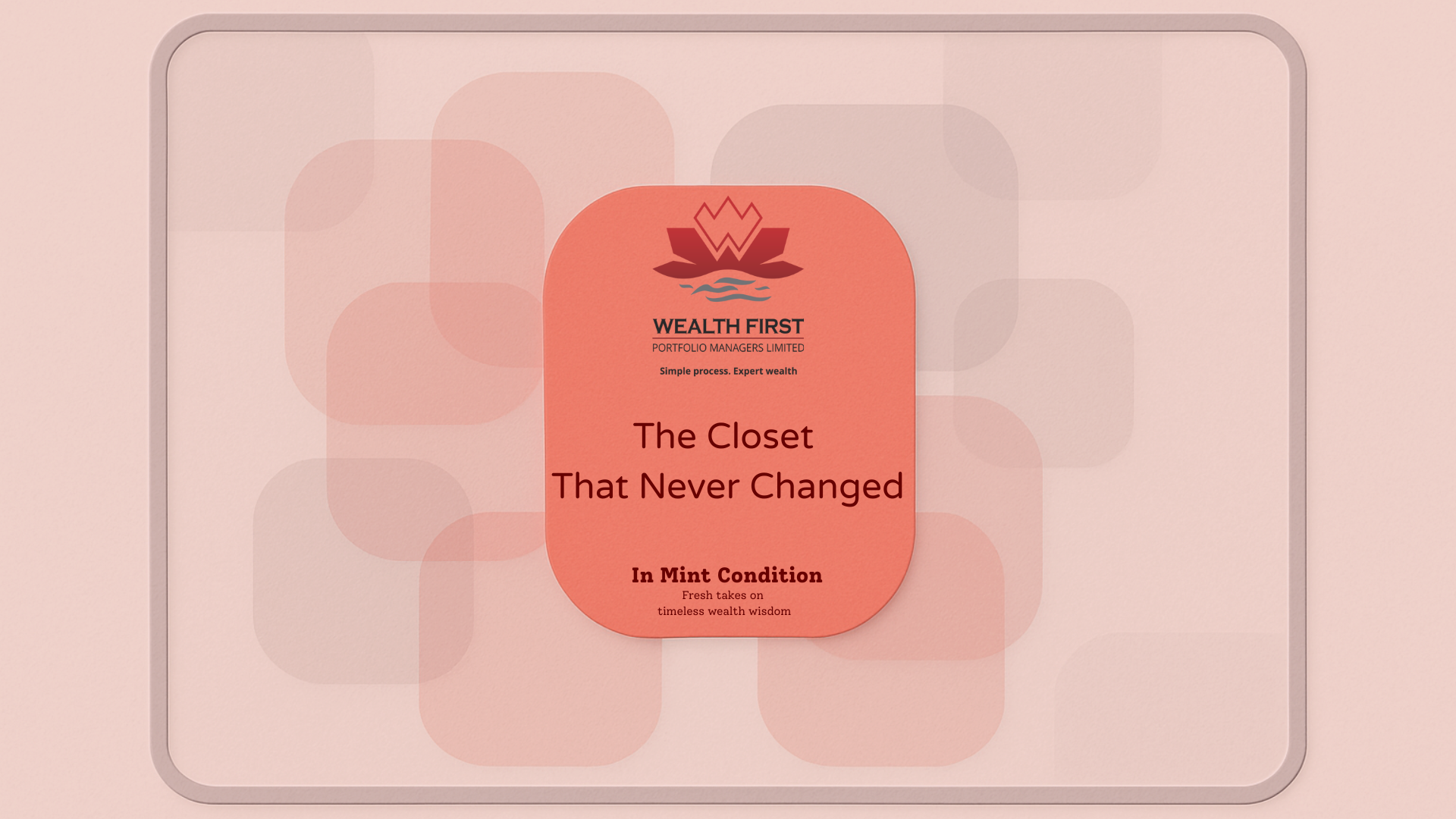 The Closet That Never Changed